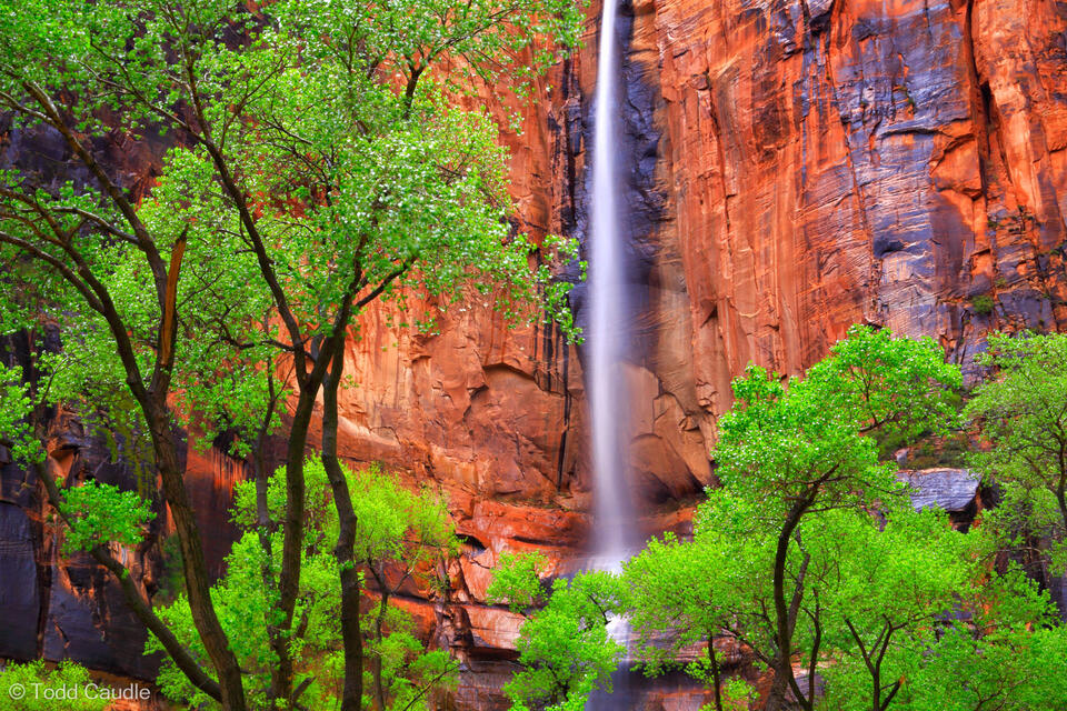 Transitory Waterfall print
