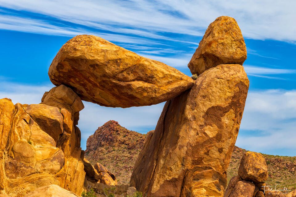 Balanced Rock Blue Sky print