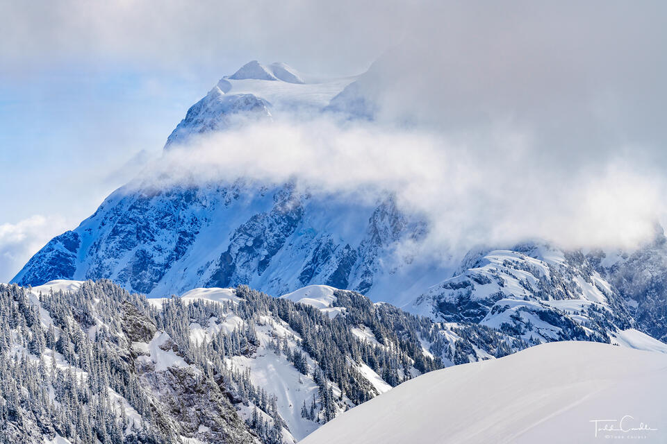 Mount Shuksan Hiding print
