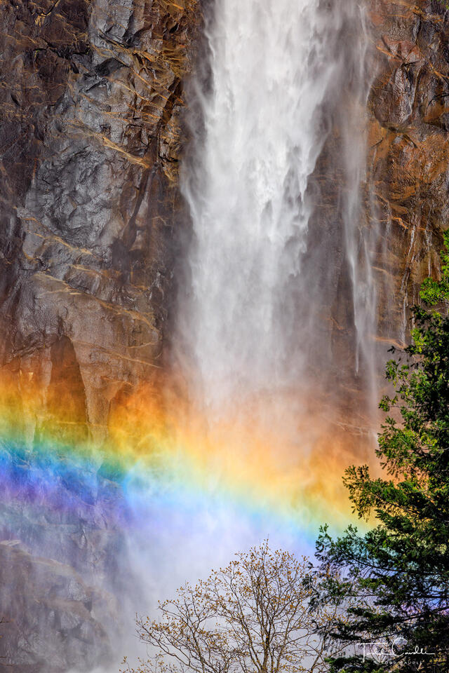 Bridalveil Falls Rainbow #2 print