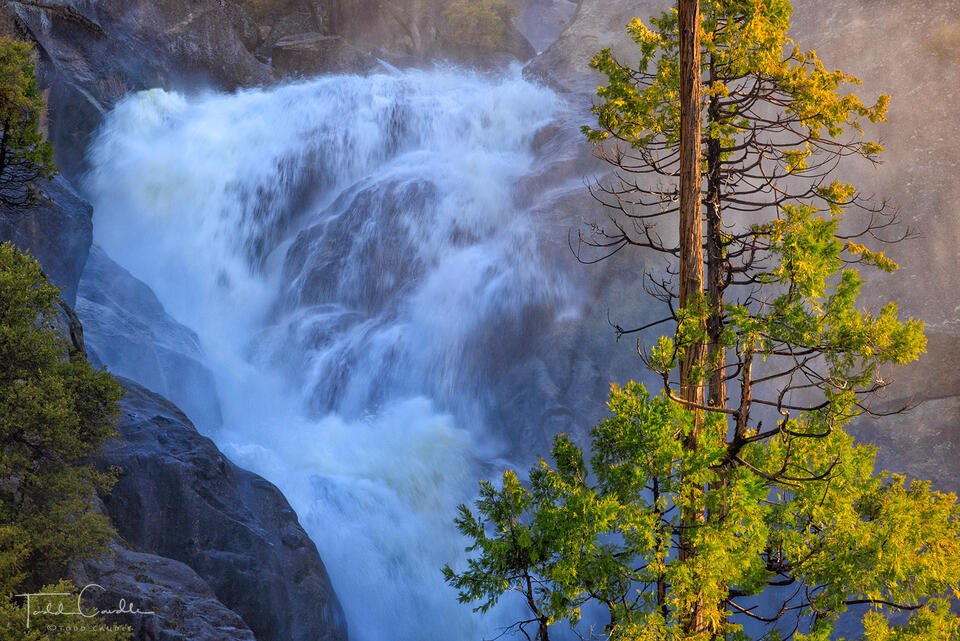 Cascades on Cascade Creek print