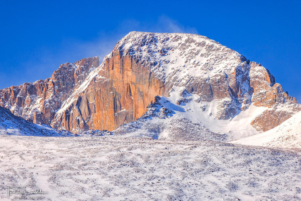 Longs Peak Morning print
