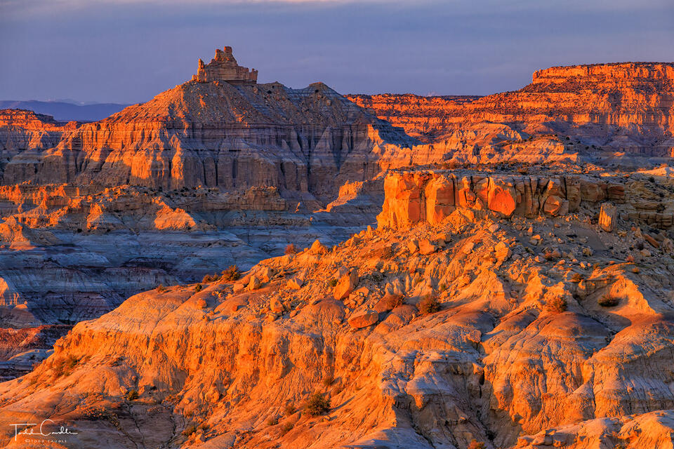 Angel Peak Sunset print