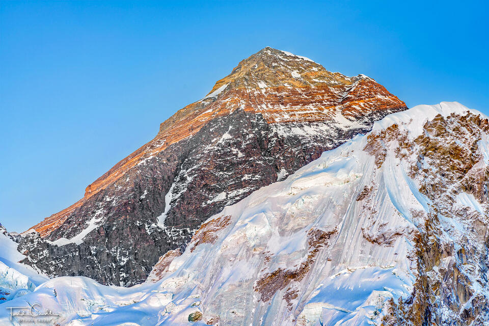 Mount Everest at Dawn print