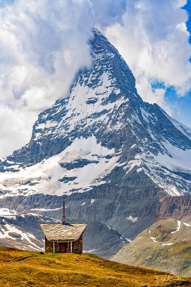 Matterhorn & Riffelberg Chapel print