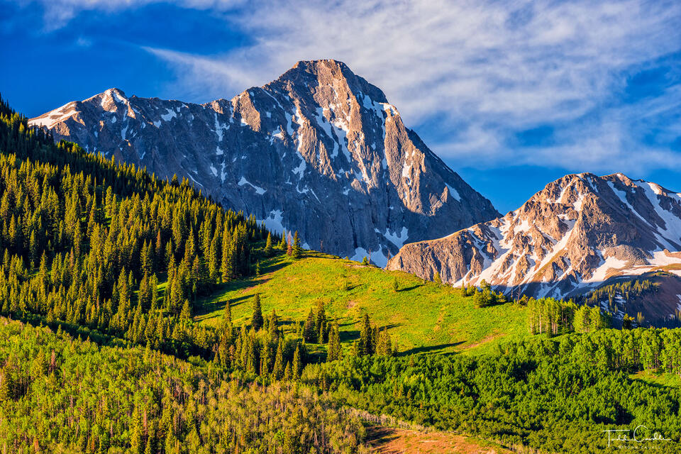 Capitol Peak Summer Morning print