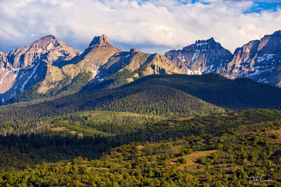 Sneffels Range Evening #1 print