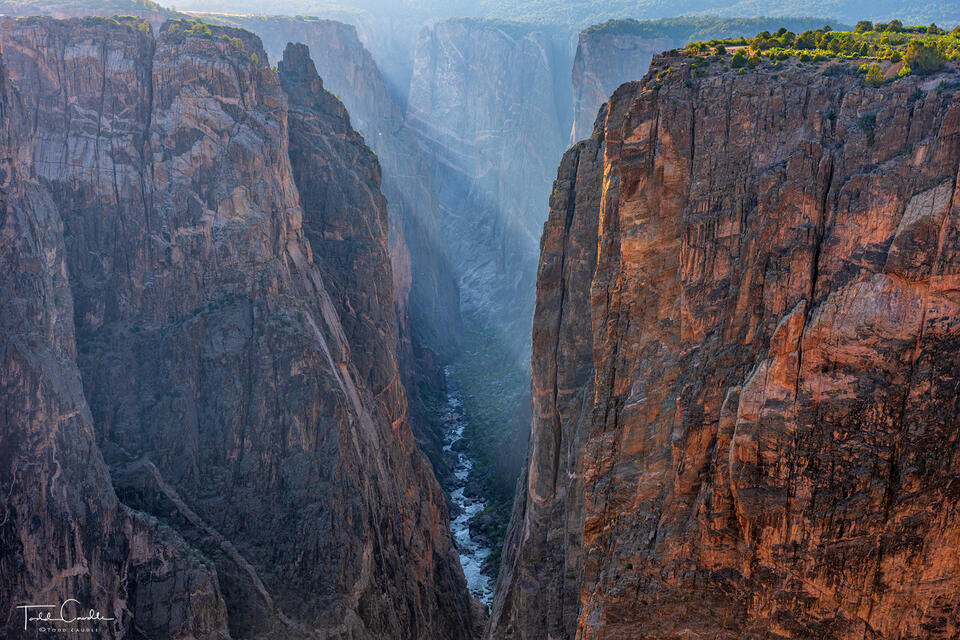 Narrows Haze (horizontal) print