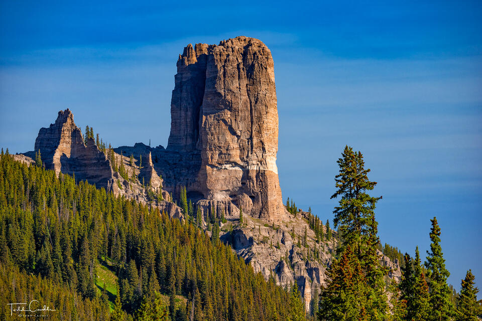 Chimney Rock  print