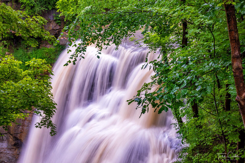 Brandywine Falls (horizontal #1) print