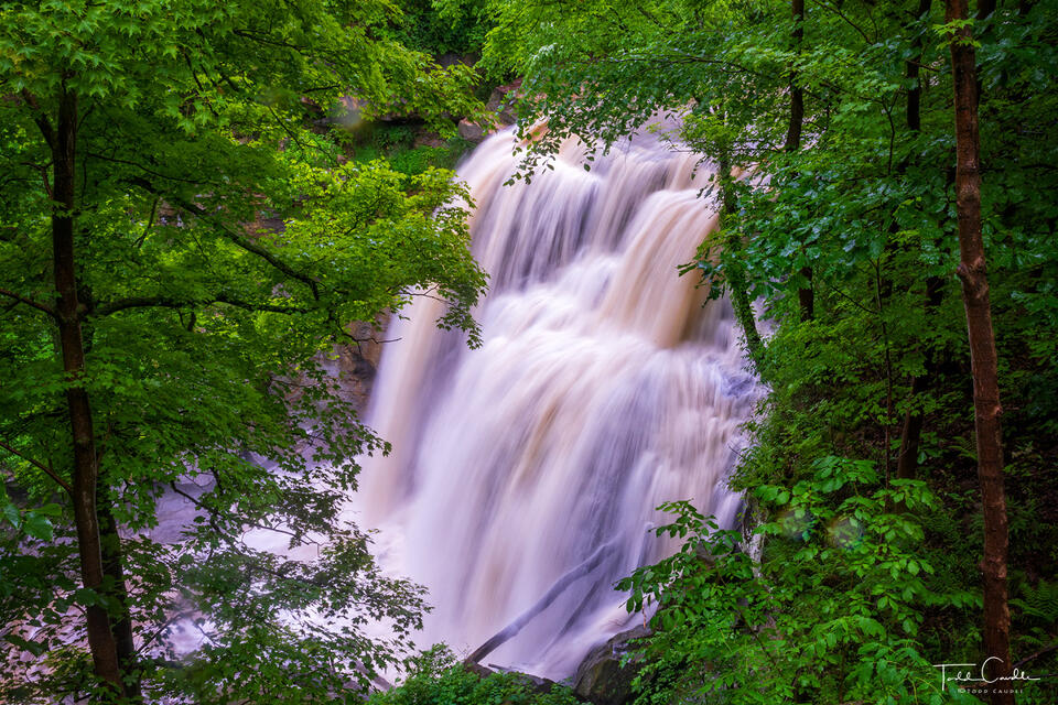 Brandywine Falls (horizontal #3) print