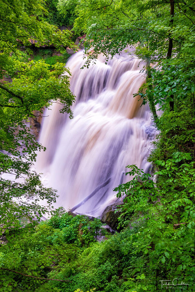 Brandywine Falls (vertical) print