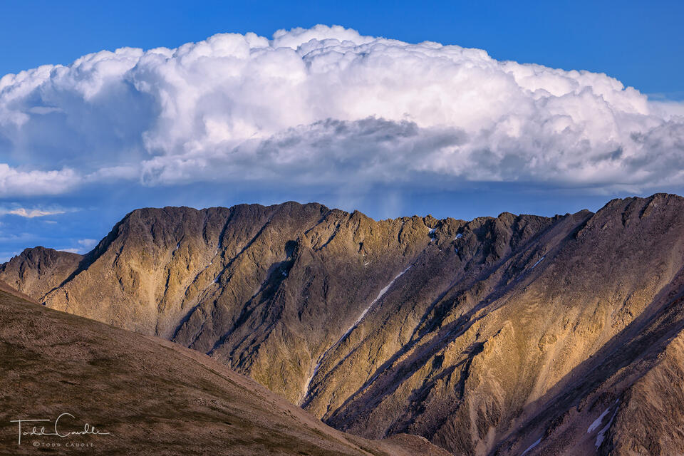 Storm Clouds Over Mount White print