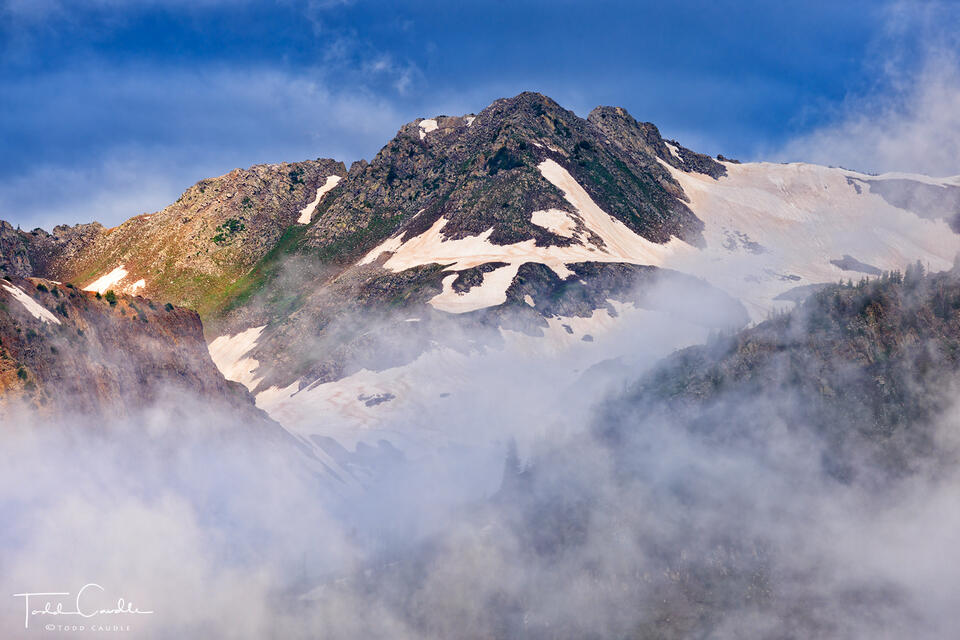 Slate River Valley Fog #5 print