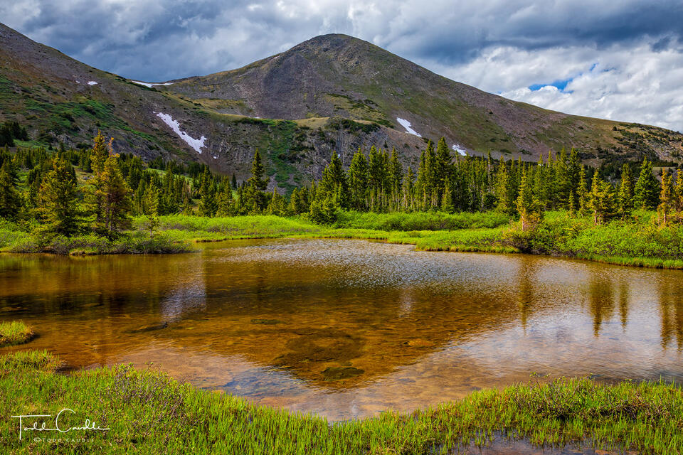 Jones Mountain North Reflection #2 print