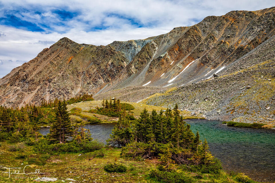 Ptarmigan Gulch Tarn #3 print