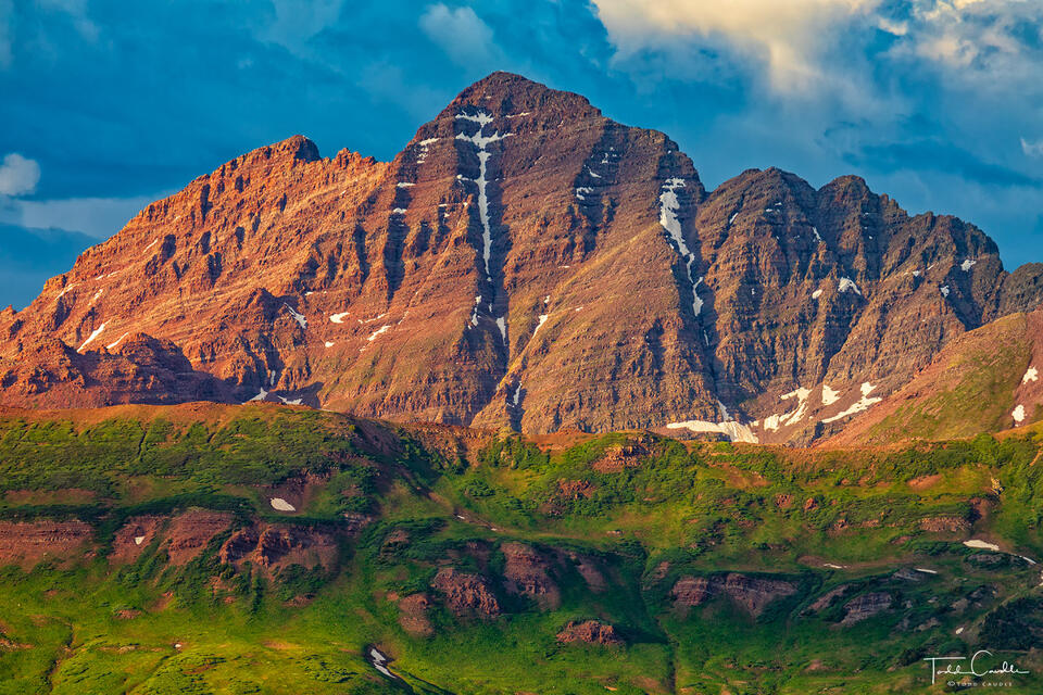 Maroon Bells Summer #1 print