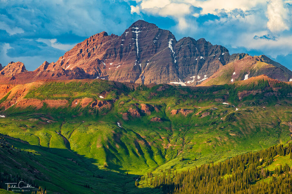 Maroon Bells Summer #2 print