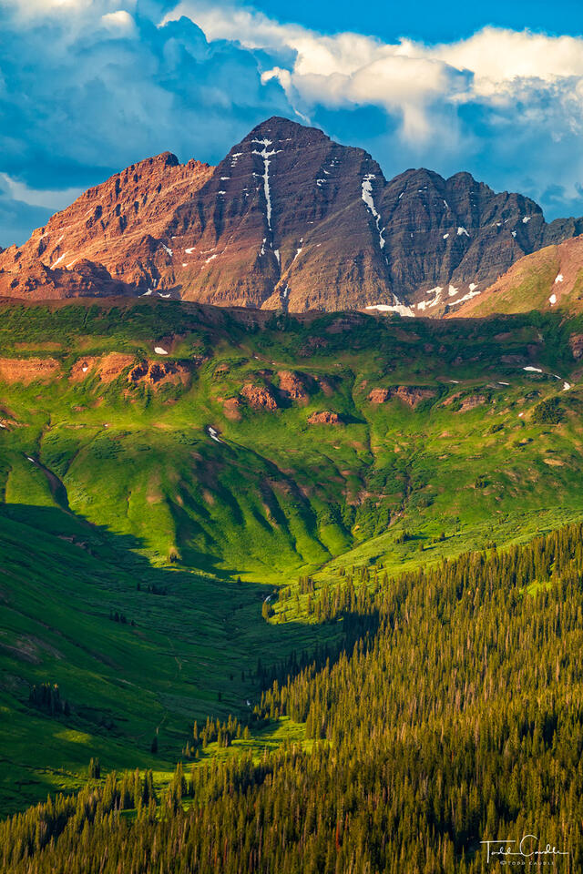 Maroon Bells Summer #3 print