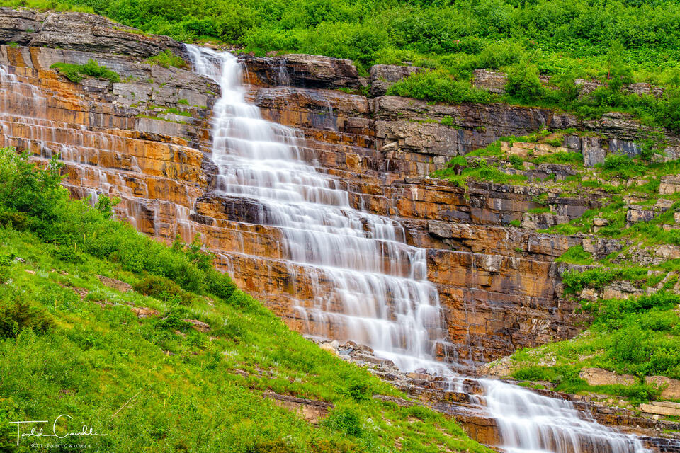 Stairstep Waterfall print