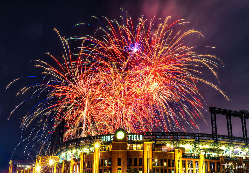 Independence Day Fireworks #3 print