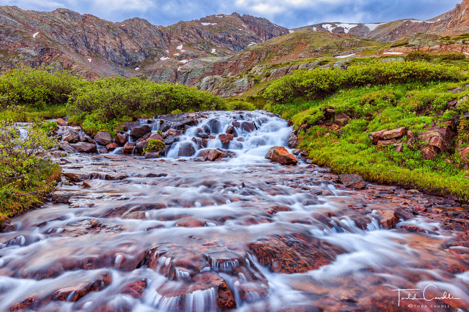 North Halfmoon Creek Flow print