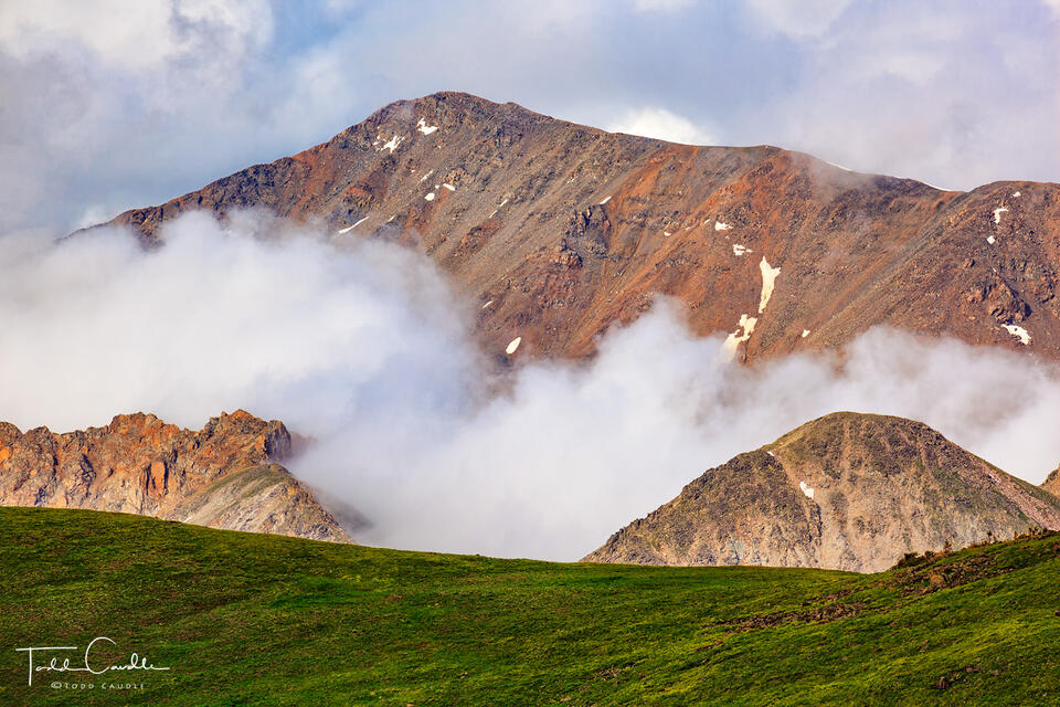 Mount Columbia Clouds #1 print