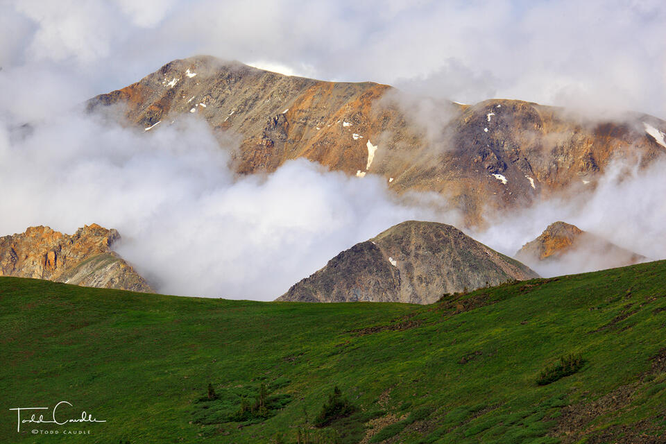 Mount Columbia Clouds #2 print