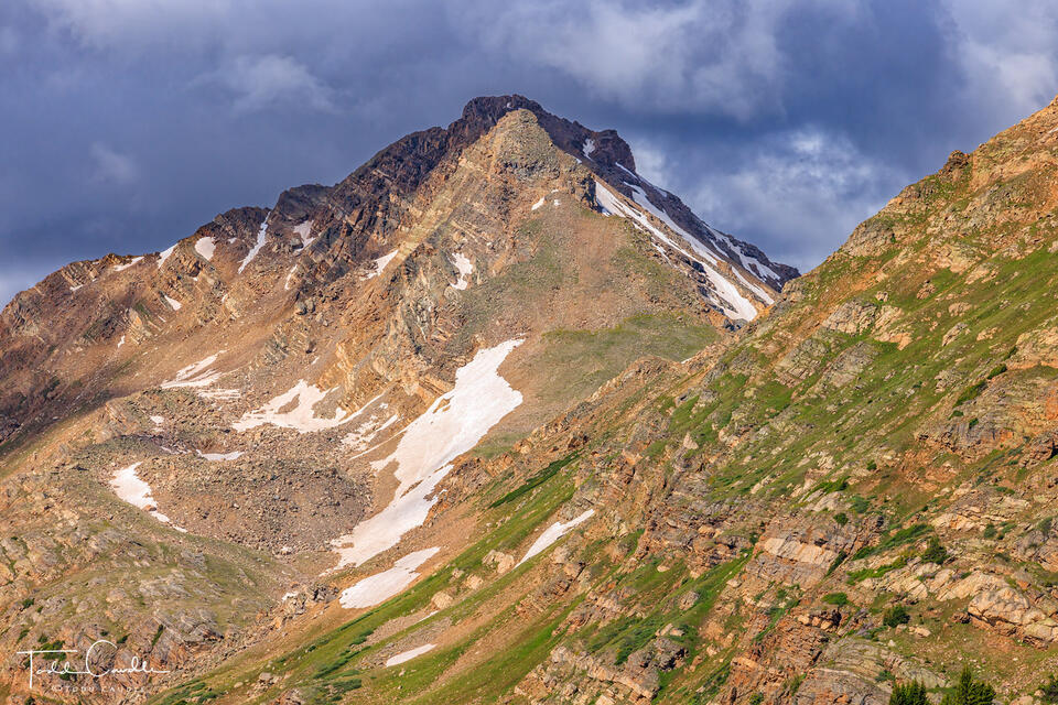 Storm Clouds Over Deer Mountain print