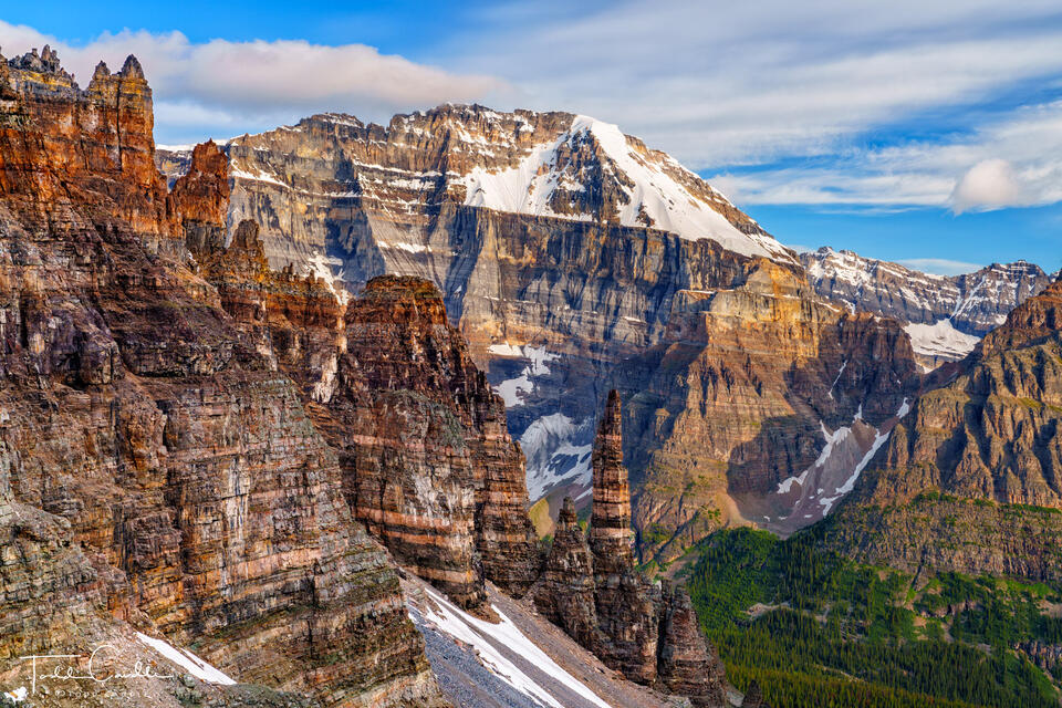 Grand Sentinel Spire & Mount Lefroy print
