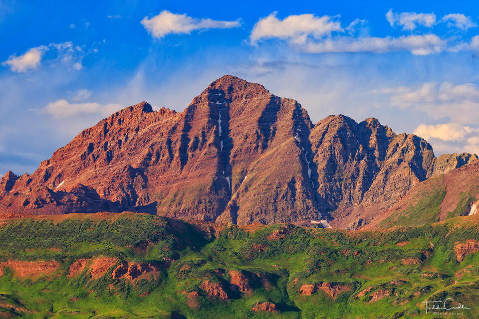 Maroon Bells Summer #4 print