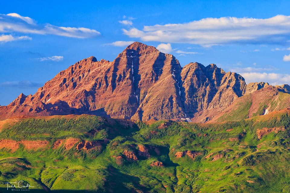 Maroon Bells Summer #5 print