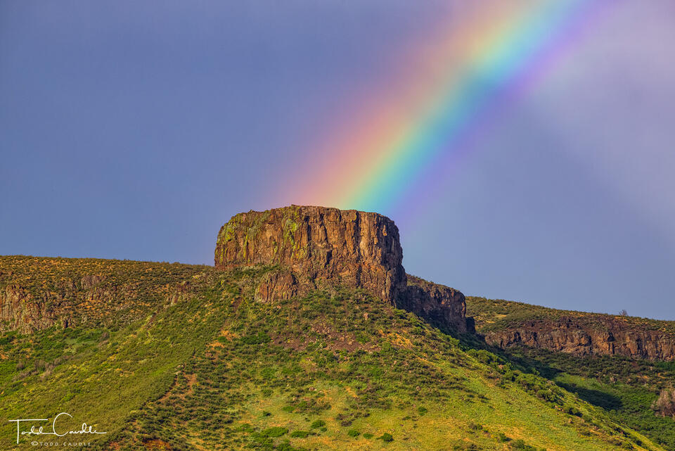 Castle Rock Rainbow print