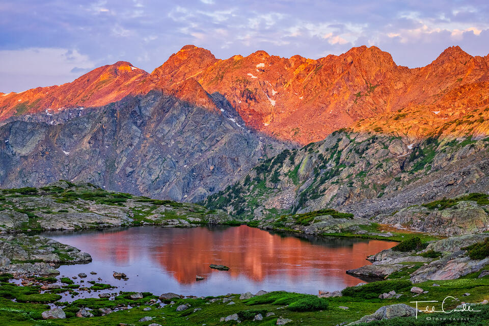 Holy Cross Ridge Sunrise print