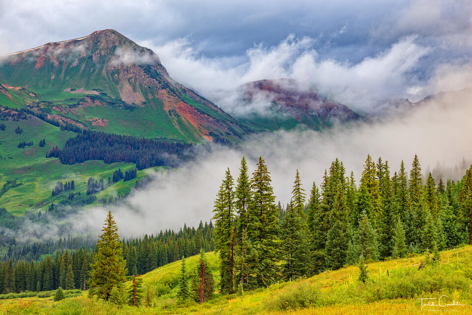 Avery Peak Cloudbank print