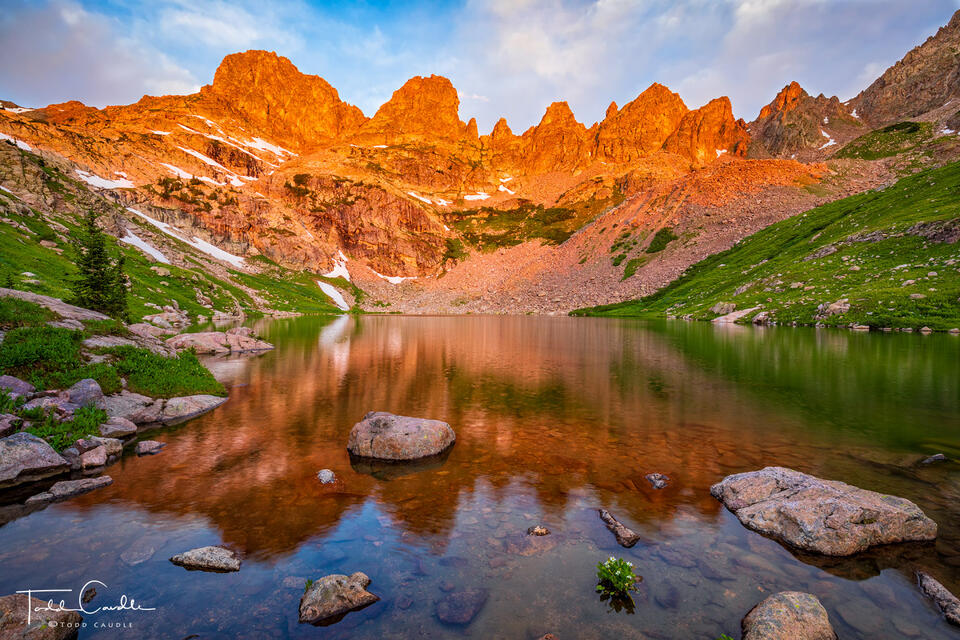 Zodiac Ridge Sunrise print