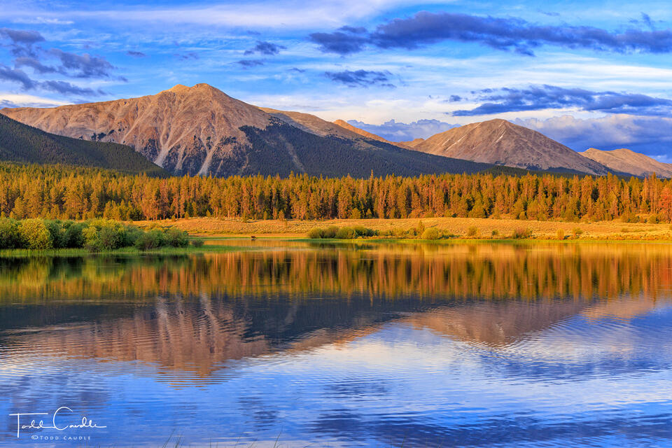 Sawatch Range Reflection #2 print