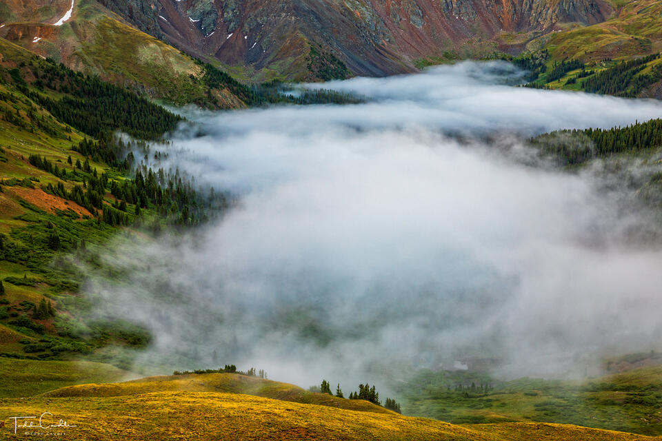 Foggy Valley print