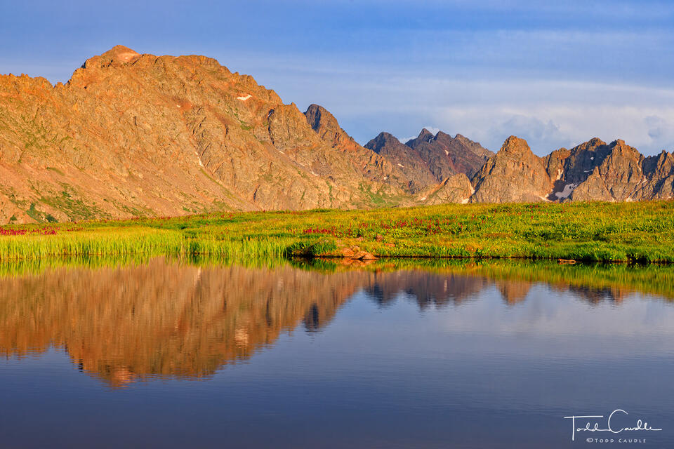Mount Powell Reflection print