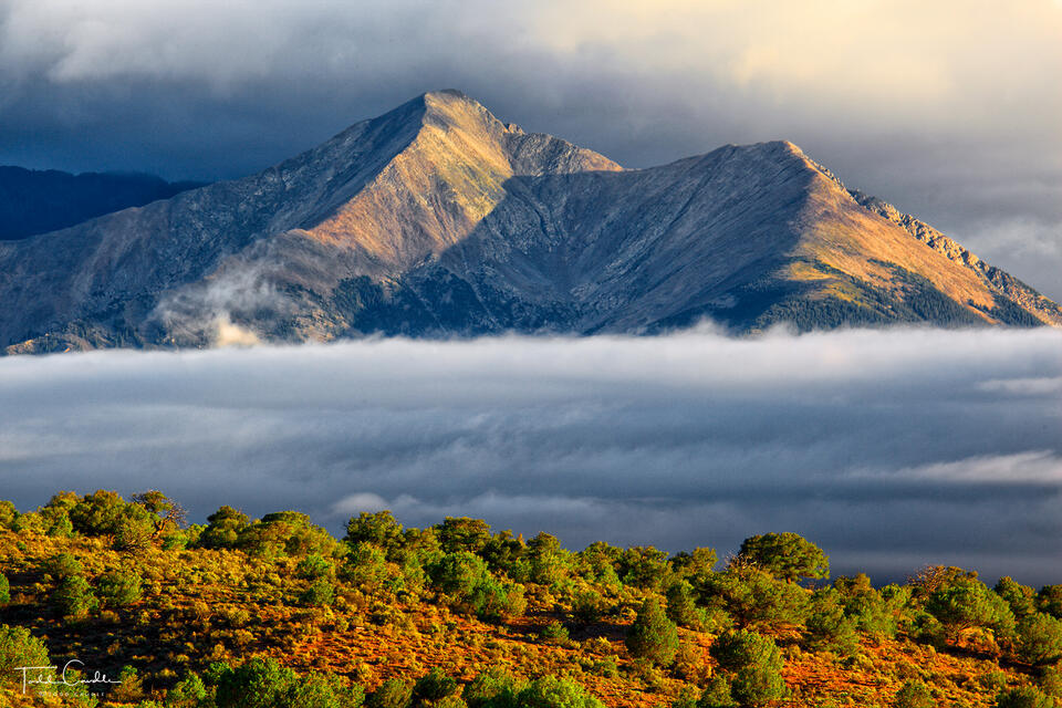 Hamilton Peak Cloudbank print
