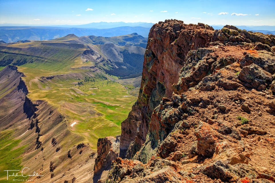 Uncompahgre Summit View print