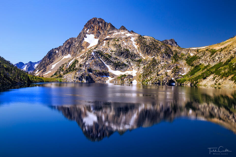 Mount Regan Reflection print