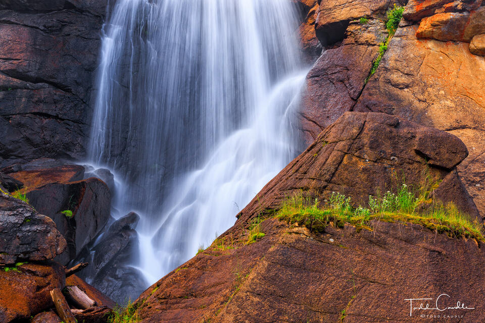 Ouzel Falls, Wild Basin print