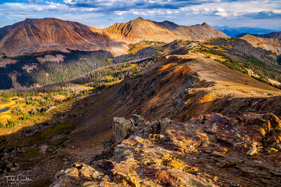 Descending Mount Cindy print
