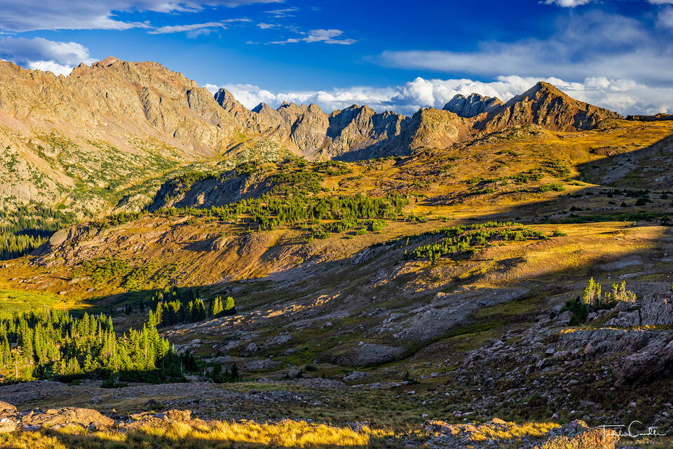Cataract Creek Headwaters Valley print