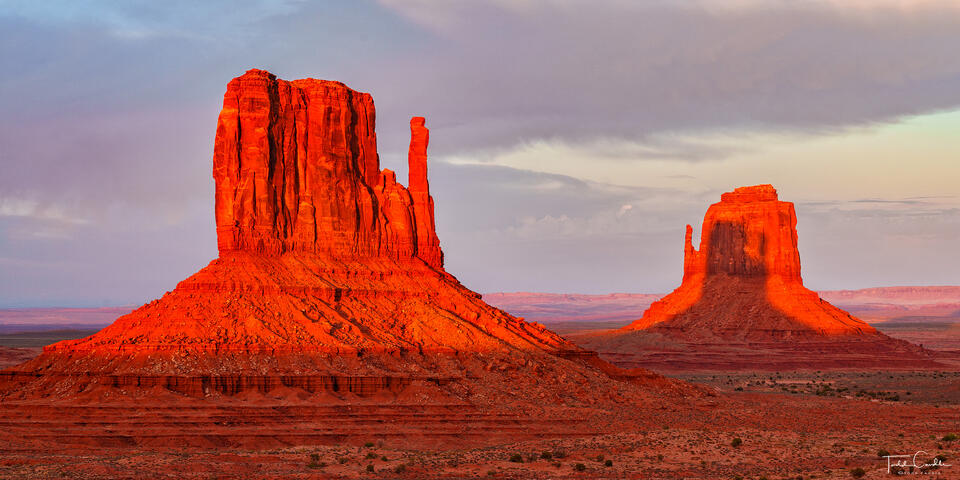 Mitten Shadow (panorama)