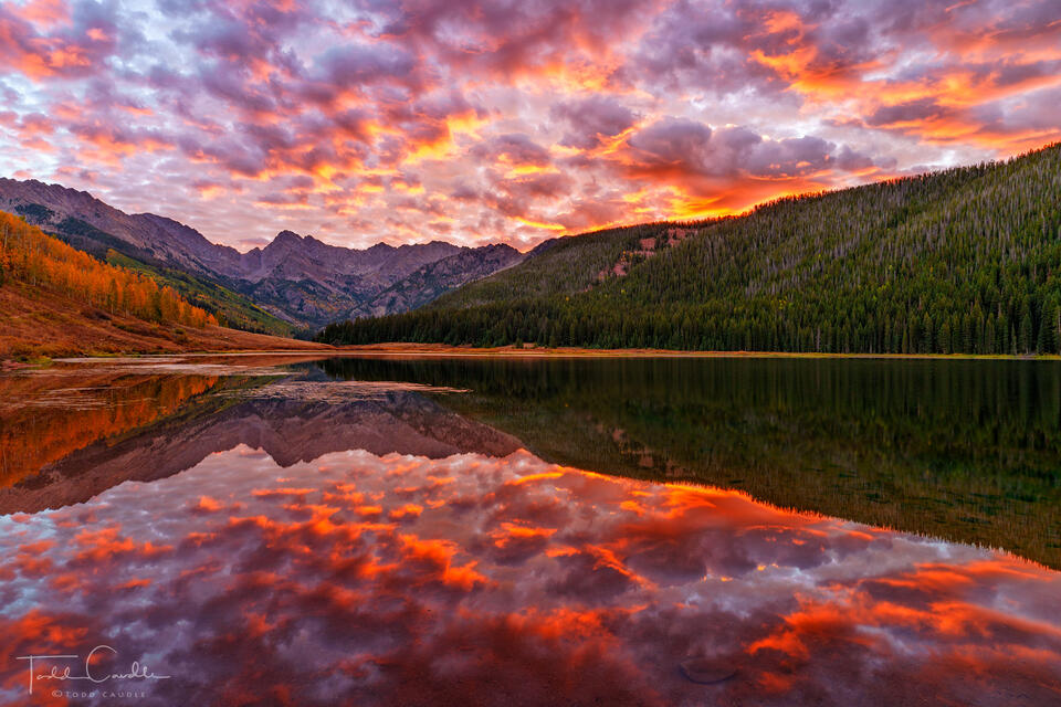 Piney Lake Sunrise print