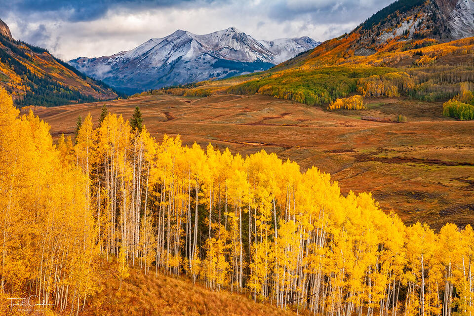 Avery Peak & Stormy Autumn Skies print