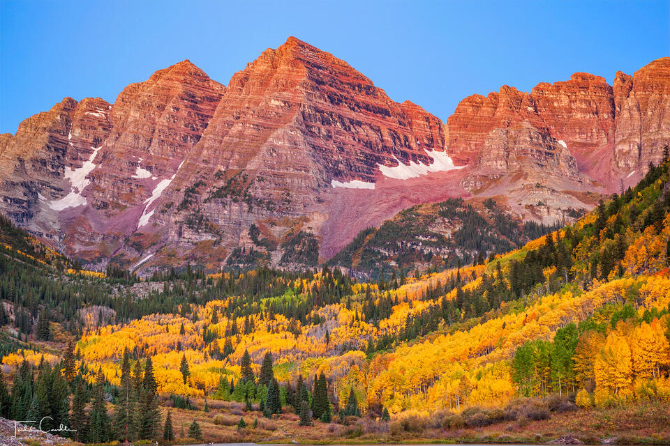 Maroon Bells Autumn #1 print
