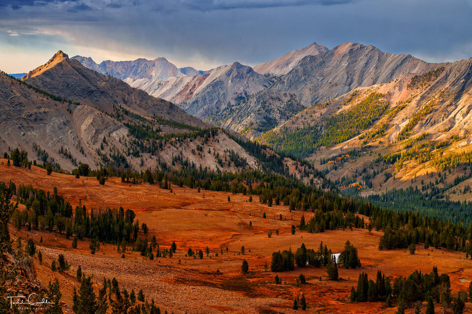 Stormy Peaks print